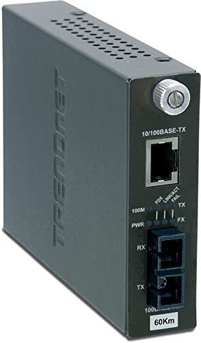 TRENDnet TFC-110S60i 10 / 100Base-TX zu 100Base-FX Smart Fiber Converter von TRENDnet