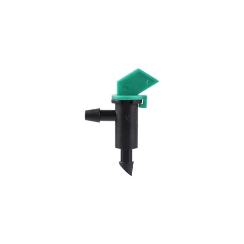 200 Stück 4L/8L/16L Flaggentropfer 1/4" Stacheldraht Steady Flow Micro Drip Emitter Garten Bonsai Pflanzen Blumenbewässerung Tropf(4L) von TREPMEUN