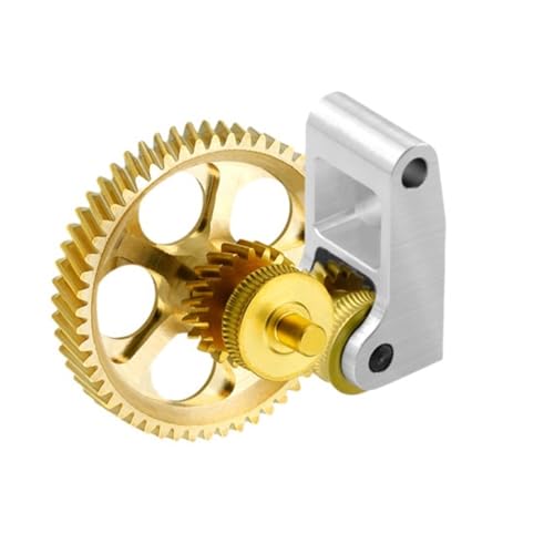 Extruderzahnrad, DLC-Nanobeschichtung, Zahnradbaugruppe aus gehärtetem Stahl, hohe Präzision for Bam-bu Lab X1 X1C P1P P1S 3D-Drucker von TREPMEUN