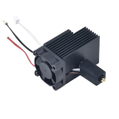 For Art-illery for Sidew-nder SW-X4 Pro Plus Hotend-Kit mit Lüfter-Kühlkörper, Aluminiumblockdüse, Heizstab, Thermistor, 3D-Druckerteile von TREPMEUN
