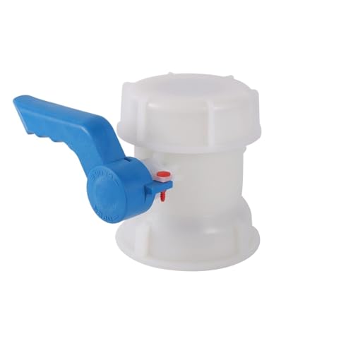 For DN40/50/80 62/75/100mm Tank Schmetterling Ventil IBC Tank Container Tote Tank Schmetterling Verbindung Ventil kunststoff Wasser Ablauf Adapter(3) von TREPMEUN