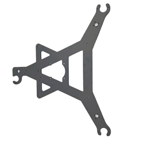 For Fun-ssor 1 Stück Aluminium CNC E3NG Bettschlitten for Z-Build 5MM Dicke Stützschlittenplatte for En-der3 NG 1.2 Upgrade-Teile von TREPMEUN