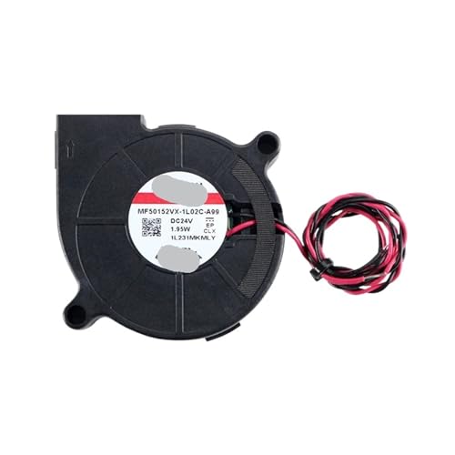 For Su-non 3D-Drucker-Gebläse 5015 24 V 0,41 A Doppellagerlüfter, Radial-DC-Kühl-Turbolader 5015S for Vo-ron von TREPMEUN