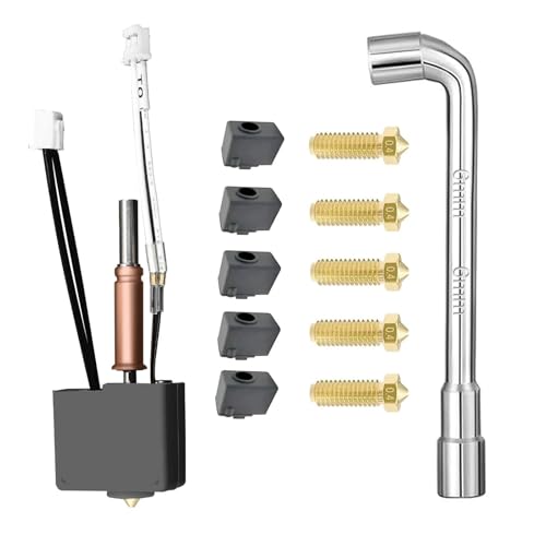 Hotend-Kit for Ko-bra 3, Zusammengebauter Druck-Hot-End-Kit-Kopf-Extruder for Any-cbic for Ko-bra 3, for Ko-bra 3 Combo 3D-Drucker(WHITE) von TREPMEUN