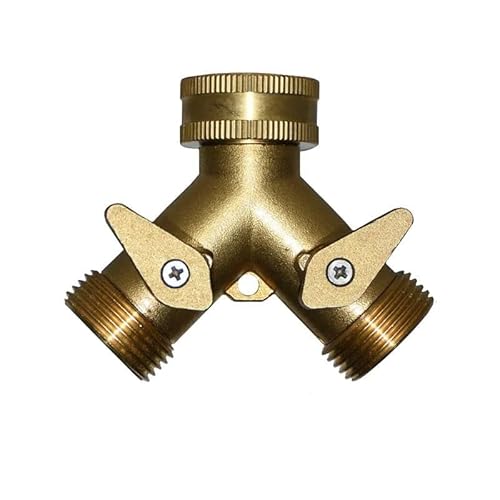 Messing weiblich 3/4 2-Wege-Wasserhahn Gartenhahn Bewässerungsschlauch Rohrverteiler 2-Wege-Anschluss 3/4 männlich Gartenbewässerungswerkzeuge 1 Stück Messing weiblich 3/4 2-Wege-Wasserhahn Gartenhahn Bewässerungsschlauch Rohrverteiler 2-Wege-Anschluss 3/4 männlich Gartenbewässerungswerkzeuge 1 Stück von TREPMEUN