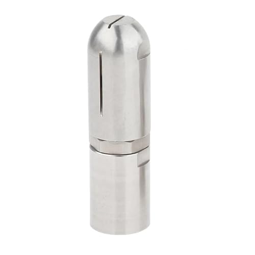TREPMEUN Rotierende Sprühkugel Hochdruckreinigerdüse Edelstahl-Drehreinigungsanschluss Rotierende Behälterwaschsprühdüsen(Standard 1 2inch) von TREPMEUN