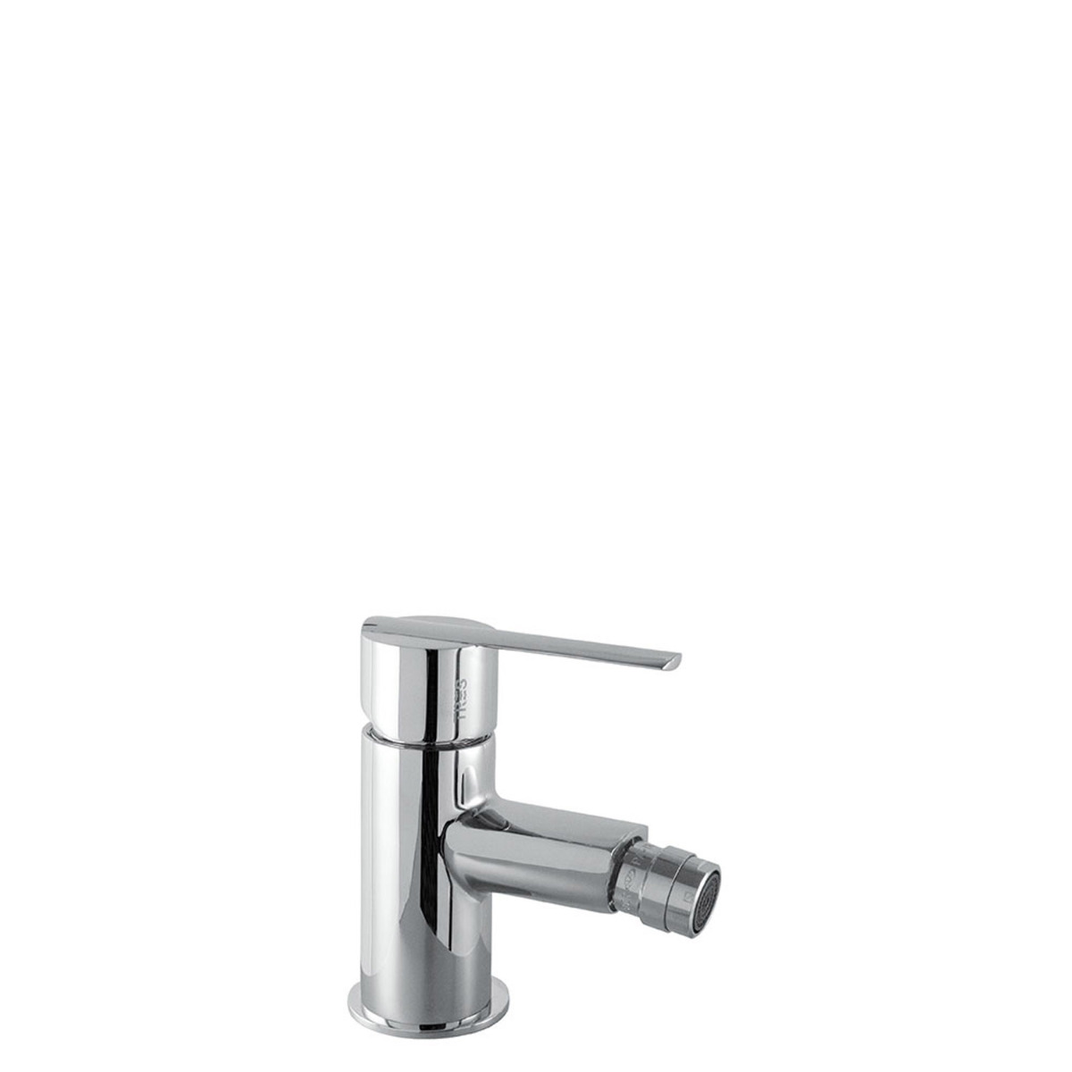 Tres Selection Lex-Alp Bidet Einhebel Armatur mit Zugstangenablauf verchromt 130mm hoch 186120 von TRES