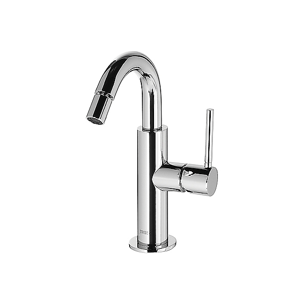 Tres Study Exclusiv Bidet Einhebel Armatur mit schwenkbarem Auslauf chrom 262.224.02.CR von TRES