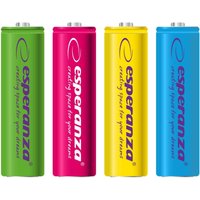 Esperanza wiederaufladbare batterien ni mh aa 2000mah 4st mischung aus farben Esperanza wiederaufladbare batterien ni mh aa 2000mah 4st mischung aus farben von TRESICE FRANCE