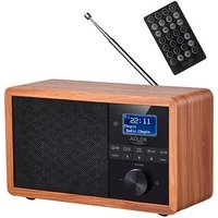 Adler ad 1184 Radio Tragbar Digital Schwarz, Holz Adler ad 1184 Radio Tragbar Digital Schwarz, Holz von TRESICE FRANCE