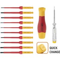 Neo Tools 12-tlg. Elektriker Schraubendreher-Set 1000V von TRESICE FRANCE