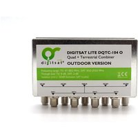 RTV-SAT-Combiner X4 Digitsat DQTC-104 Ext. von TRESICE FRANCE