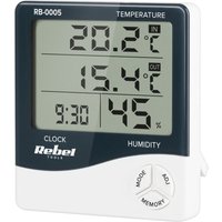 Rebel Wireless Wetterstation, Thermometer, Uhr Rebel Wireless Wetterstation, Thermometer, Uhr von TRESICE FRANCE