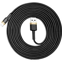 Baseus Cafule USB-A / Lightning 2A QC 3.0 Kabel 3 m - Schwarz und Gold von TRESICE FRANCE
