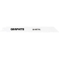 Graphit-Säbelsägeblätter 225 mm – 2 Stück, Schnellarbeitsstahl, 6TPI Graphit-Säbelsägeblätter 225 mm – 2 Stück, Schnellarbeitsstahl, 6TPI von TRESICE FRANCE