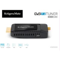 Kruger & matz mini dekoder dvb-t2 h.265 hevc km9999 von TRESICE FRANCE