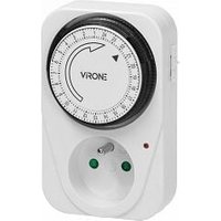 Tresice France - Virone MT-1 Timer Mechanischer Stecker-Timer mit Dauerladefunktion of (Französischer Stecker Typ of) von TRESICE FRANCE