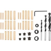 Verto 43-tlg. Holzdübel Set mit Bohrer Verto 43-tlg. Holzdübel Set mit Bohrer von TRESICE FRANCE