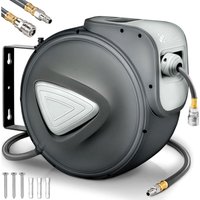 Druckluftschlauch 15m Aufroller Automatik Schlauchtrommel 1/4' Trommel Schlauch - Tresko Druckluftschlauch 15m Aufroller Automatik Schlauchtrommel 1/4' Trommel Schlauch - Tresko von TRESKO