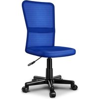 TRESKO® Bürostuhl Mesh Chefsessel Drehstuhl Kinder Schreibtischstuhl Blau von TRESKO