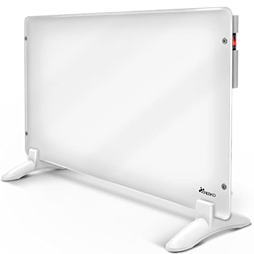 TRESKO Konvektor Heizung Standgerät 600W | Wandheizung elektrisch inkl. Standfüßen | Elektroheizung von TRESKO