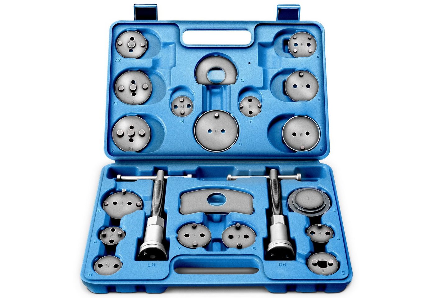 TRESKO Montagewerkzeug TRESKO 22tlg Bremskolbenrücksteller Blau Set Bremskolben Satz Kolben, universell TRESKO Montagewerkzeug TRESKO 22tlg Bremskolbenrücksteller Blau Set Bremskolben Satz Kolben, universell von TRESKO
