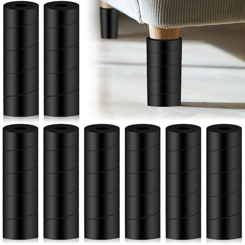 TRESSON Bettrahmen Zehenschutz 15cm Bettrahmen Beinabdeckung, Bettrahmen Fußschutz Zehenschutz um Zehenkontakt mit harten Möbelbeinen zu verhindern, Beinabdeckung ohne Kleber oder Kleber (8-Stücke) von TRESSON