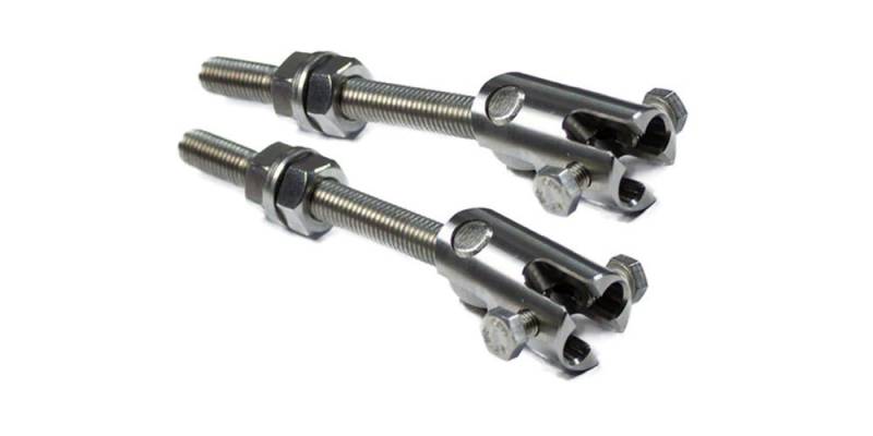 TREUSTAHL Torbeschlag Schnellbauscharnier für Doppelstab-Gittermatten 8/6/8 (Set, 2 St), Zaun-zu-Tor von TREUSTAHL