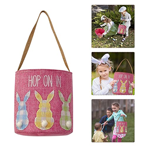 TRFPLOOC Osterkorb Häschen I Osternest mit Hase - Osternest zum Befüllen oder als Osterdeko, Geschenk zu Ostern - zum Sammeln von Ostereiern (C) von TRFPLOOC