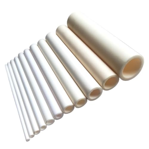 1 Stück 100 mm Hohlisolierstab aus Aluminiumoxidkeramik – langlebige Isolierung for Elektronik, Automobil und mehr(2 x 4mm) von TRFVDVERD