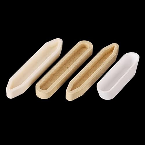 1 Stück 99% Aluminiumoxid-Probenschiffchen for Labor- und Industrieanalysen – Mullit-Schiffchen for Metall- und Nichtmetallproben(06) von TRFVDVERD