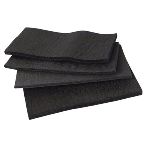 1 Stück Graphitfaserfilz for Elektroden von Energiespeicherbatterien – for Lithium-, Natriumschwefel- und Brennstoffzellenanwendungen(200x200mm 2mm thick) von TRFVDVERD