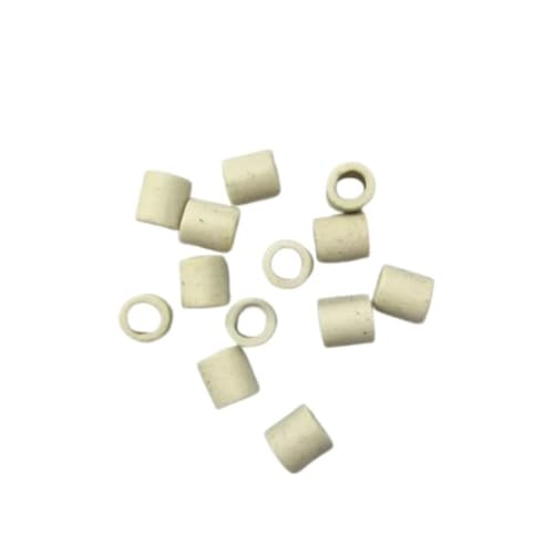 1 Stück Keramikrohrheizung mit hohem Aluminiumoxidgehalt – gerades Keramikperlenrohr, Innendurchmesser 8–12 mm, leicht und langlebig(2X4X10mm) von TRFVDVERD