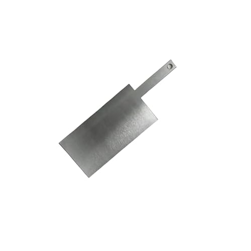 1 Stück Metallelektrodenplatte mit Griff – 1 mm dick for elektrochemische Experimente – erhältlich in den Größen 50 x 100 mm und 100 x 100 mm(Iron Plate 50x100mm) von TRFVDVERD