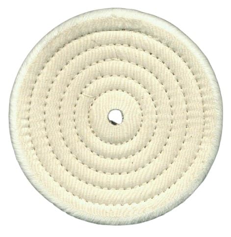1 Stück Premium-Polierscheibe aus Baumwolle – 200 mm Schmuckschleifpad for ein hervorragendes Finish von TRFVDVERD