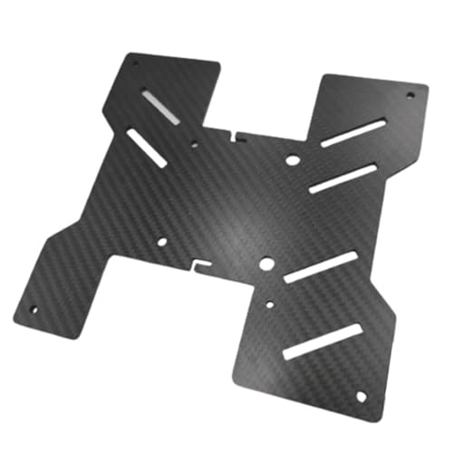 1 Stück Y-Achsen-Wagenplatte aus Kohlefaser for 3D-Drucker – kompatibel mit Anet A6/A8, Ender 3/3S/Pro von TRFVDVERD