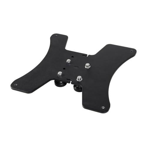 1 Stück Y-Wagenplatte aus Aluminiumlegierung mit Riemenscheiben for 3D-Drucker – Upgrade for Anet A6/A8, kompatibel mit Ender 3/3S/Pro von TRFVDVERD
