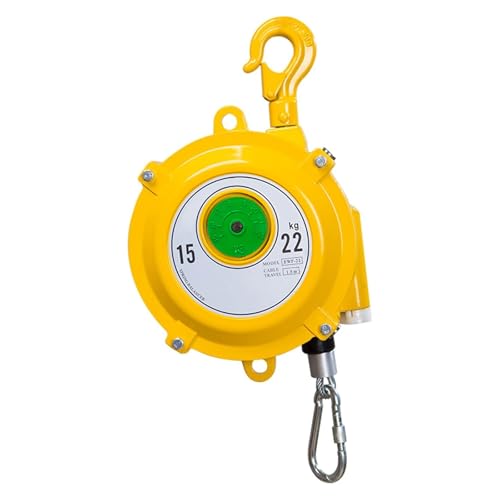 1 Stück einziehbarer Federzug mit 1,5 m Drahtseil – langlebiger Werkzeughalter for Werkstatt- und Kfz-Ausrüstung(15-22 Kg) von TRFVDVERD