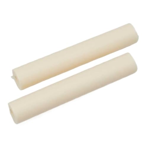 4 Stück Hochtemperatur-Hohlrohre aus weißer Aluminiumoxidkeramik – bearbeitbare elektrische Isolierrohre (Länge 36–50 mm)(6x10x40mm) von TRFVDVERD