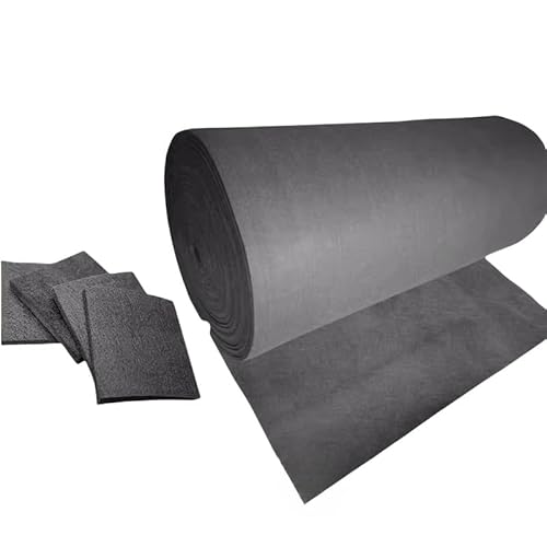 Hochreiner Graphit-Kohlenstofffilz for Energiespeicherbatterien – Anpassbares Elektrodenmaterial for Flussbatterien und Brennstoffzellen(10mm thick 200x200mm) von TRFVDVERD
