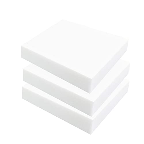 Polystyrol-Bastelschaumblock – 20 cm x 20 cm, hochdichter Schaumstoff for Bildhauen, Modellieren und for DIY-Projekte(White,T 4mm 3pcs) von TRFVDVERD