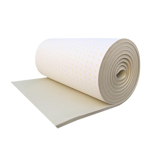 Selbstklebend Dämmschaummatte, Isolierung Kautschuk Dämmung Dämmplatte, Perfekt als Wärmedämmung, Kälteschutz und Verdunklung(Thick:20mm/0.8",Off White) von TRGCJGH