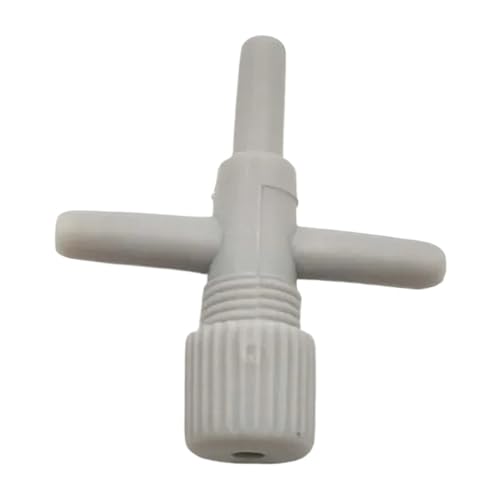 10 stücke Tank Volumen Regelventil Aquarium Luft Regler Flow Rohr Teiler Ventil Einstellbare Luftpumpe(White) von TRGYJGKF