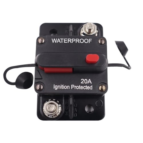 12-48V DC Circuit Breaker Sicherung Reset Wasserdicht 20A 30A 40A 50A 60A 70A 80A 100A 120A 150A 200A 250A 300A AMP(20A) von TRGYJGKF