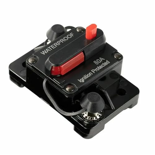 12-48V DC Circuit Breaker Sicherung Reset Wasserdicht 20A 30A 40A 50A 60A 70A 80A 100A 120A 150A 200A 250A 300A AMP(80A) von TRGYJGKF