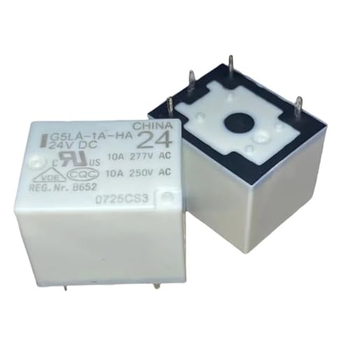TRGYJGKF 5PCS G5LA-1A-HA-24VDC Ersatzrelais G5LA-1A-24VDC 4 Pins 10A G5LA-1A-HA TRGYJGKF 5PCS G5LA-1A-HA-24VDC Ersatzrelais G5LA-1A-24VDC 4 Pins 10A G5LA-1A-HA von TRGYJGKF