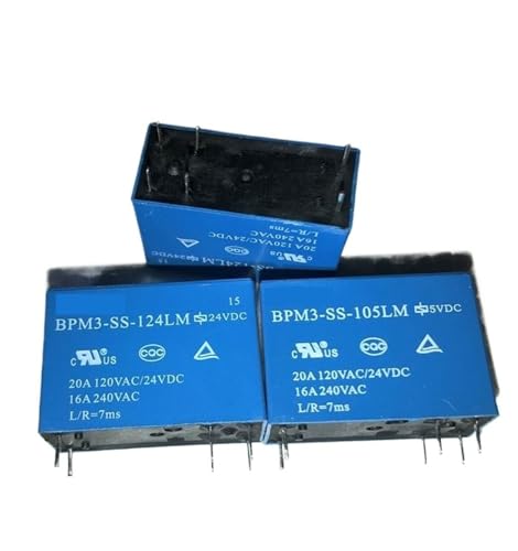 BPM3-SS-105LM; BPM3-SS-112LM; BPM3-SS-124LM; (14FA6-5V/12V/24V-16A) Relais 6-polig(BPM3-SS-112LM 12V) von TRGYJGKF