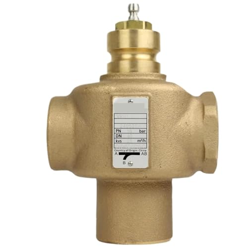 Bronze Ventilkörper mit Innengewindeanschlüssen 3-Wege-Steuerventil Sitzventil VXI41.40-25 von TRGYJGKF