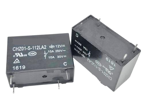 TRGYJGKF CHZ01-S-112LA2 (14F-1A-4P-12V-10A) Relais 4-polig von TRGYJGKF