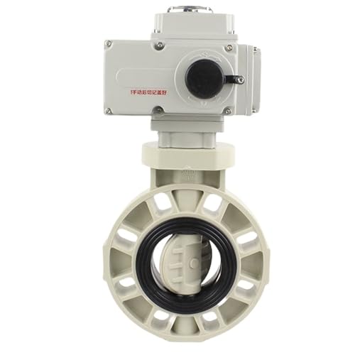 DN50 2 Zoll DN65 DN80 DN100 4 PPH elektrisches Absperrventil. Säure- und laugenbeständiges vom chemischen Typ(DN150,PPH VALVE MATERIAL_DC24V) von TRGYJGKF